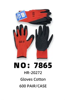 NO：7865 棉纱手套 600PAIR/CASE