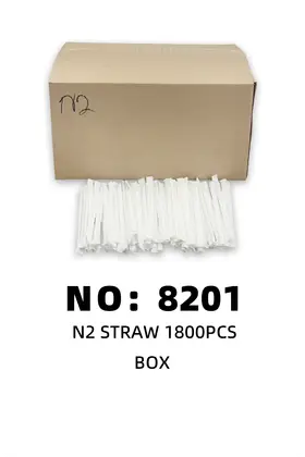 NO：8201 1800pcs吸管 BOX
