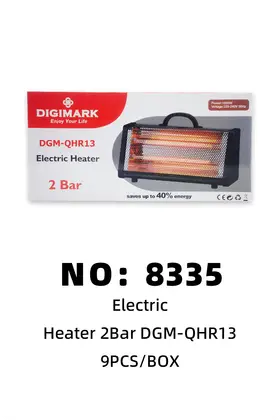 NO：8335 双管取暖器 9PCS/BOX