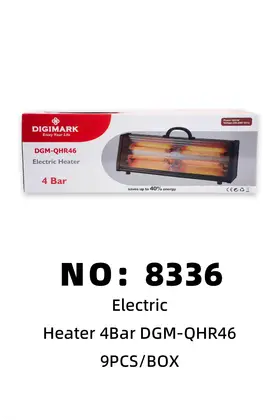 NO：8336 四管取暖器 9PCS/BOX