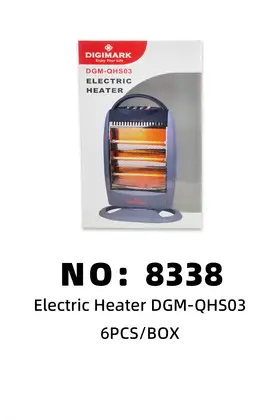 NO：8338  取暖器 6PCS/BOX