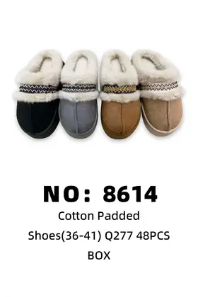 NO：8614 棉鞋48pcs 1BOX/BOX