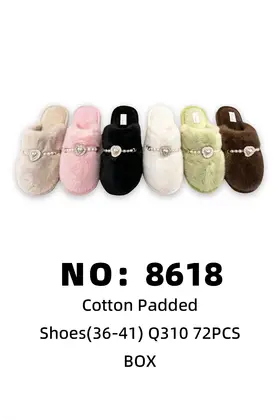 NO：8618  棉鞋72PCS  CASE